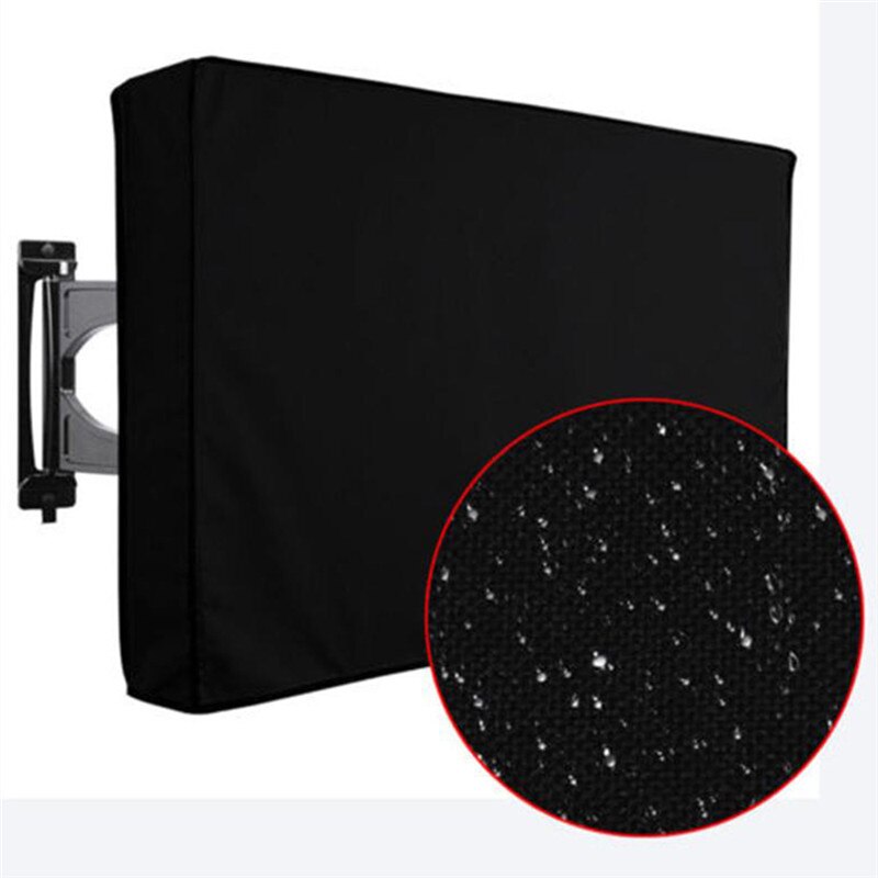 Outdoor Tv Cover Met Bottom Cover Weerbestendig Stofdicht Materiaal Bescherm Lcd Led Plasma Televisie Outdoor Tv Cover