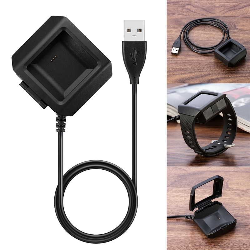 thumbnail image 2 of Universal Charging Dock Station With Data Sync Cable For IPhone 15/14/13/12/11/SE - 2ft Cord, 8-Pin Connector 2 of 4