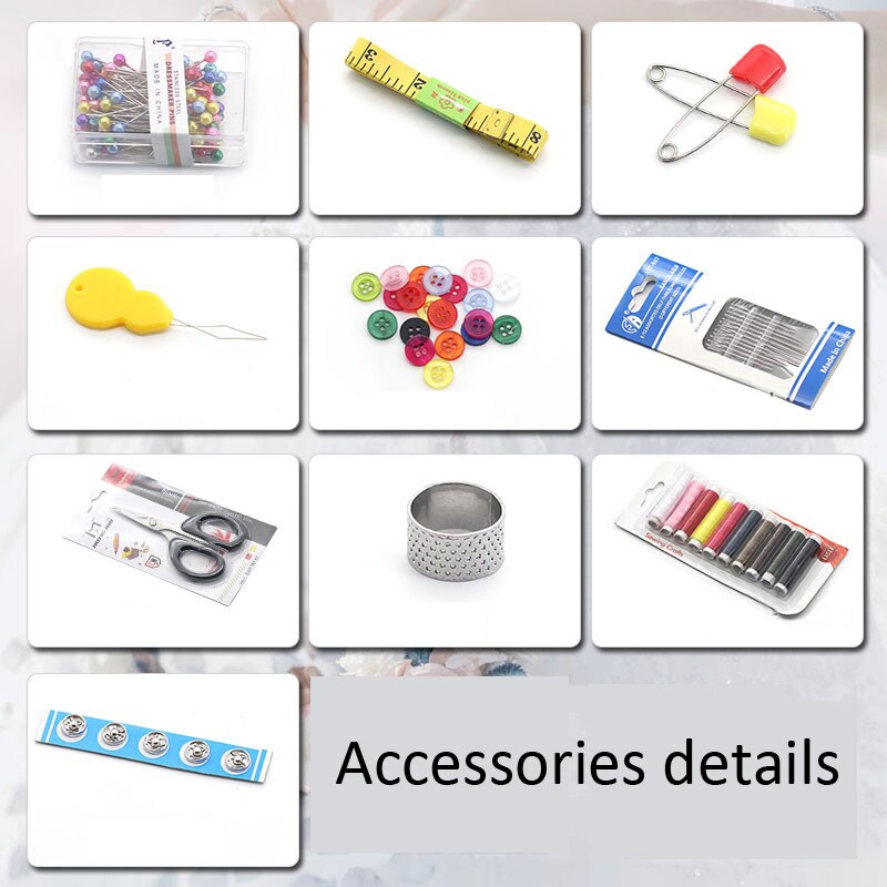 Household Craft Handmade Sewing Basket Thread Needle Storage Box Hanging Organizer Sewing Thread Basket Wedding