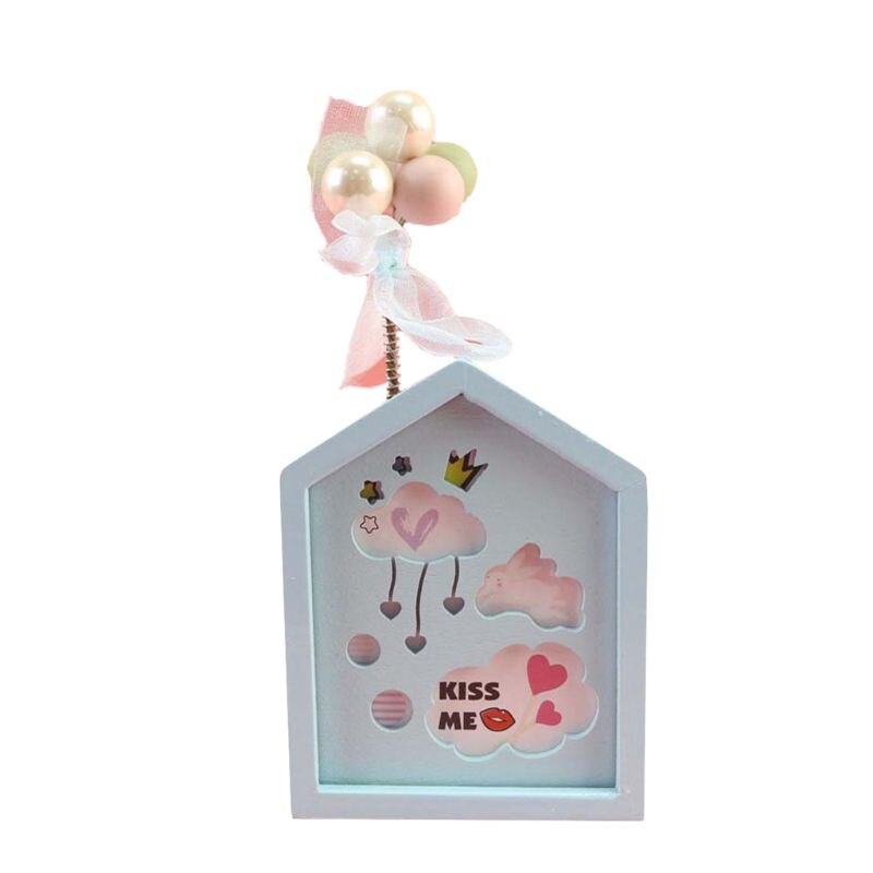 Rotating Wooden Music Box Home Bedroom Room Decoration Ornaments Y4UD