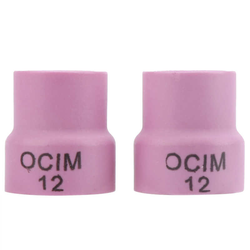TIG Ceramic Welding Cup​​​ Set Red OCIM12# for Air-Cooled Weld Tool WP-17/18/26