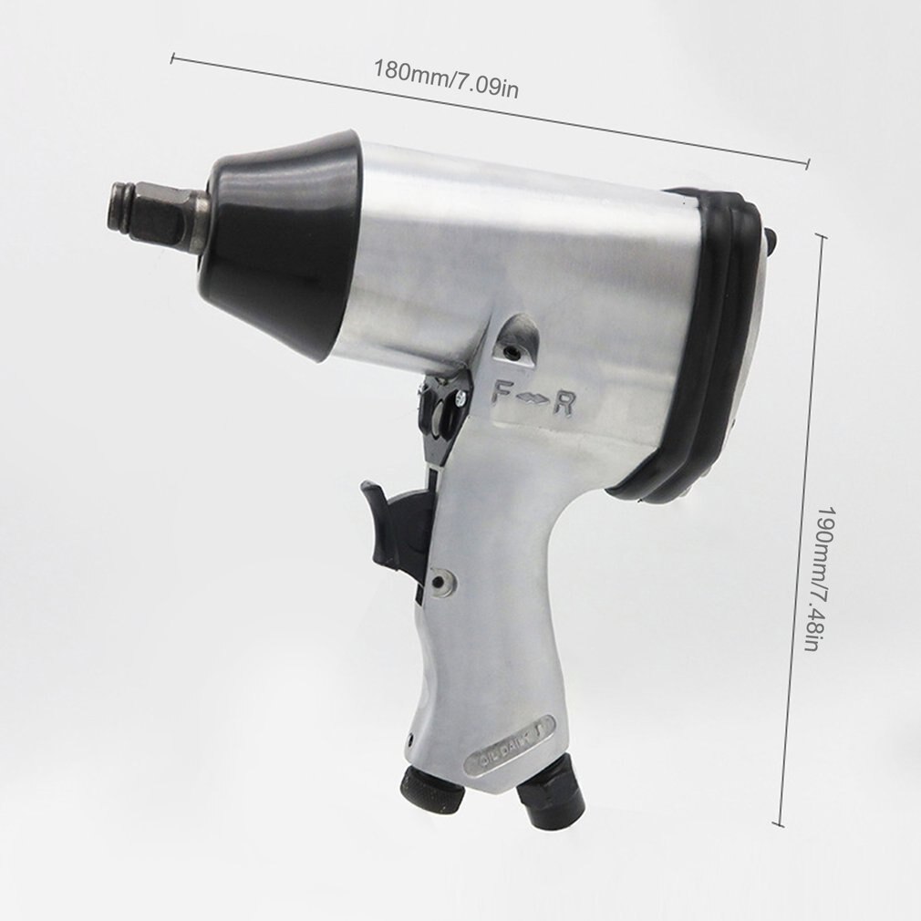 Air Pneumatic Wrench 1/2 35KG Air Pneumatic Spanner Large Torque Tire Removal Tool Nut Sleeves Pneumatic Power Tools