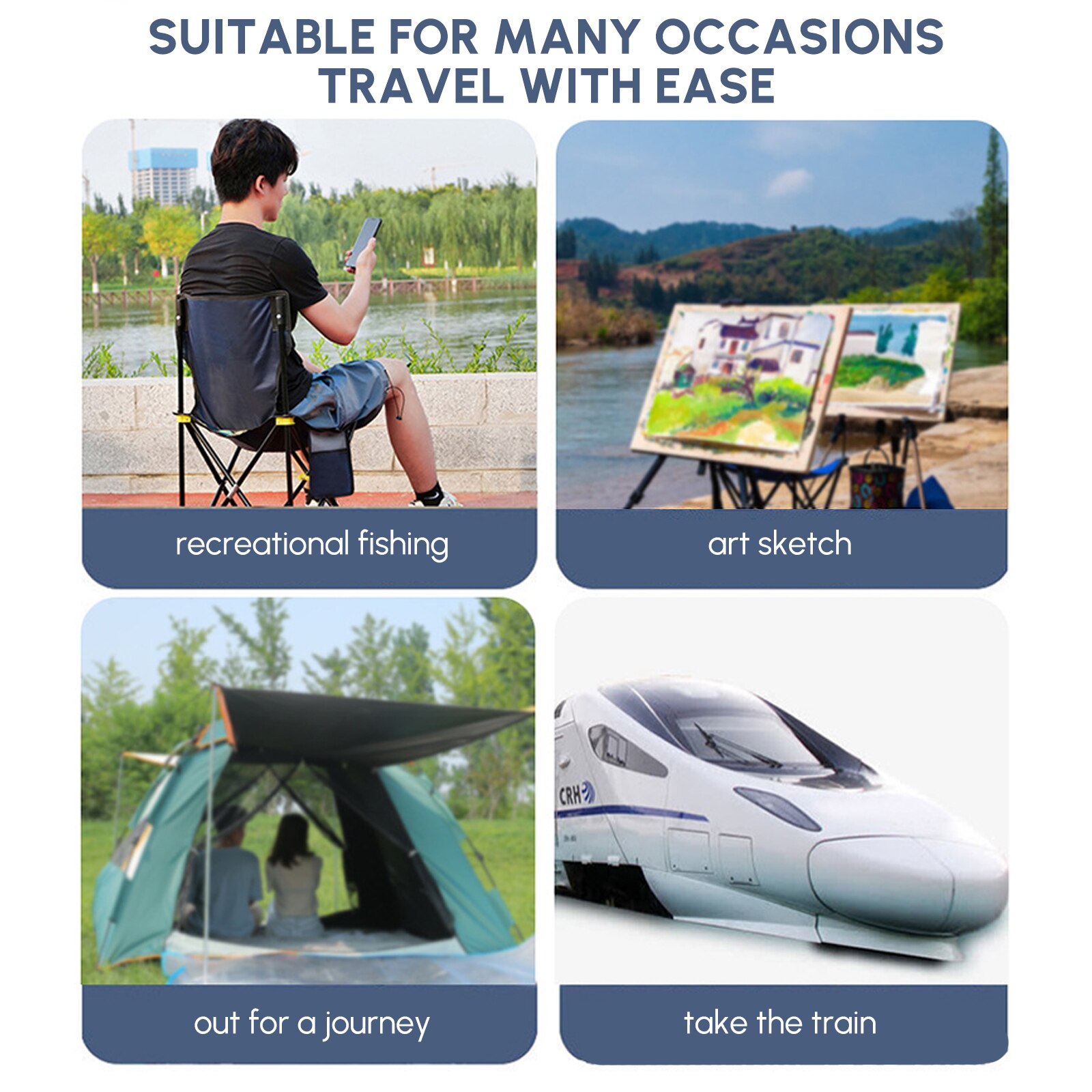 Ultralight Portable Folding Chair for Outdoor Adventures