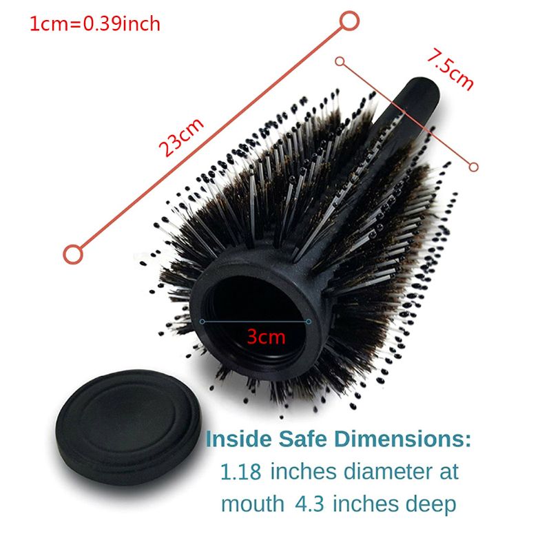 Hair Brush Secret Stash Box Safe Diversion Secret Security Hidden Container