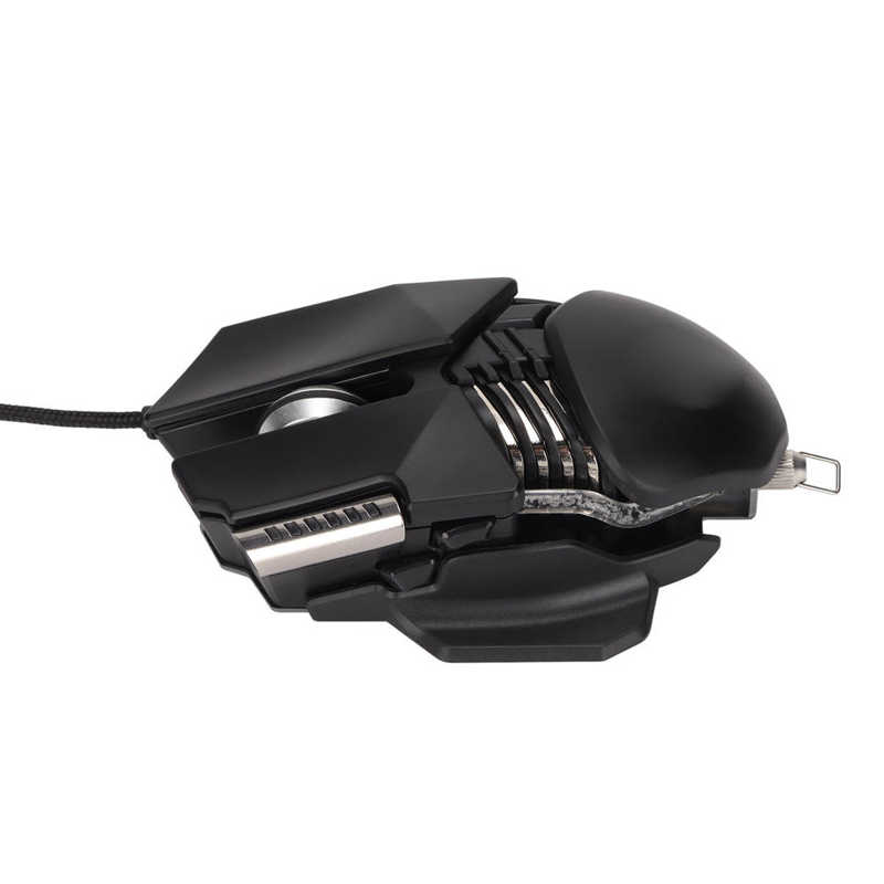 Mechanical Mouse 12800 DPI 6D Button Ergonomic Retractable Adjustment RGB Wired USB Gaming Mouse for Desktop PC Laptop