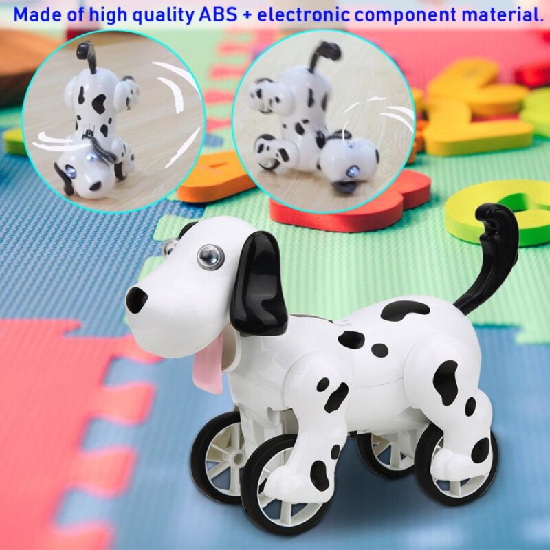 Barn lär leksak hög simulaiton hund fjärrkontroll rc robot hund leksak kan låta gå leker blinkande barn bästa leksak hund