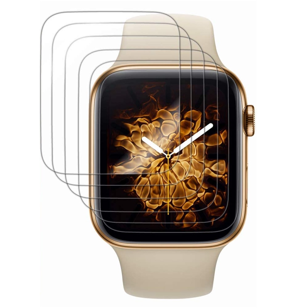 Protector de pantalla para apple watch, película transparente antiburbujas para apple watch seies 5 4 3 44mm 40mm apple watch 42mm 38mm