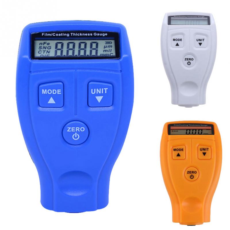 Film Verf Coating Dikte Meters Meet Meter Non-Magnetische Auto Oppervlak Verf Dikte Meetinstrumenten Meter Tester