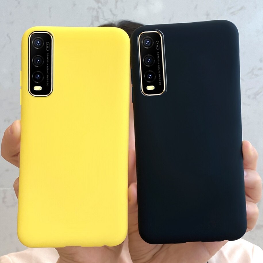 Schutzhülle für vivo  y70s, 5g und einfarbig 70s stoßfest  y70s y70t y51s y50t weiches gehäbenutzen