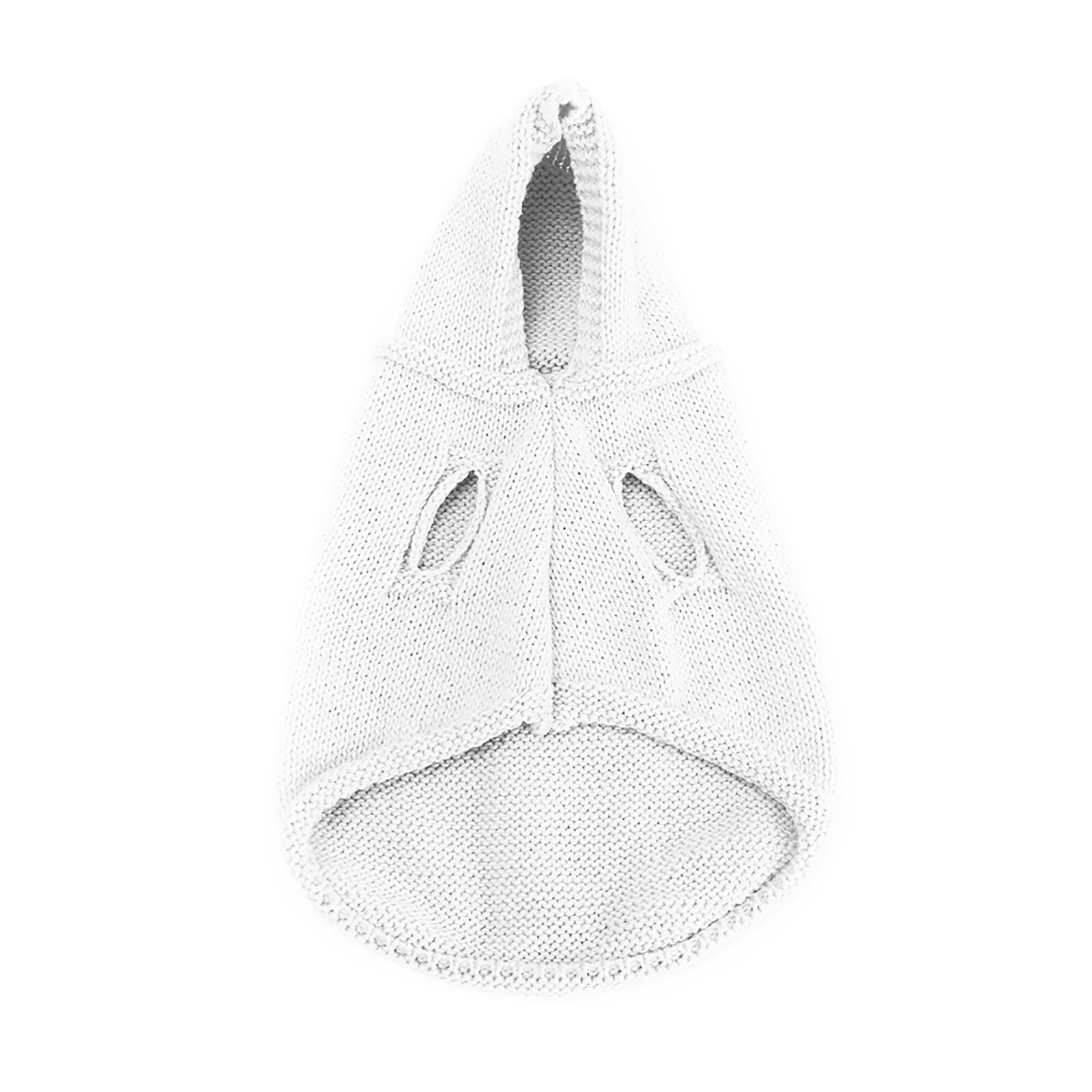 Hiver chien manteau chien vêtements noël doux tricot chien gilet pull pour petits chiens moyens motif classique: White / XL