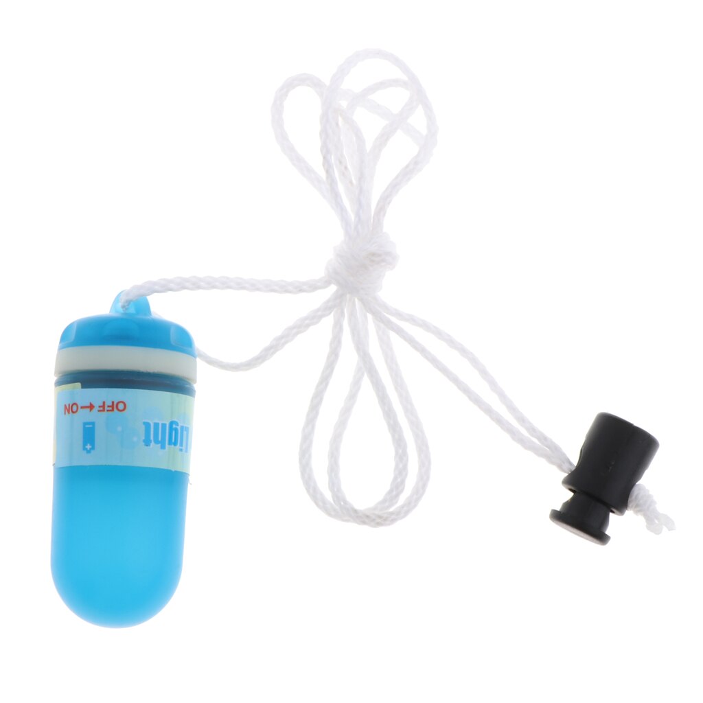 Diving Signal Lamp Underwater LED Light Flashlight Safety Gear with Lanyard