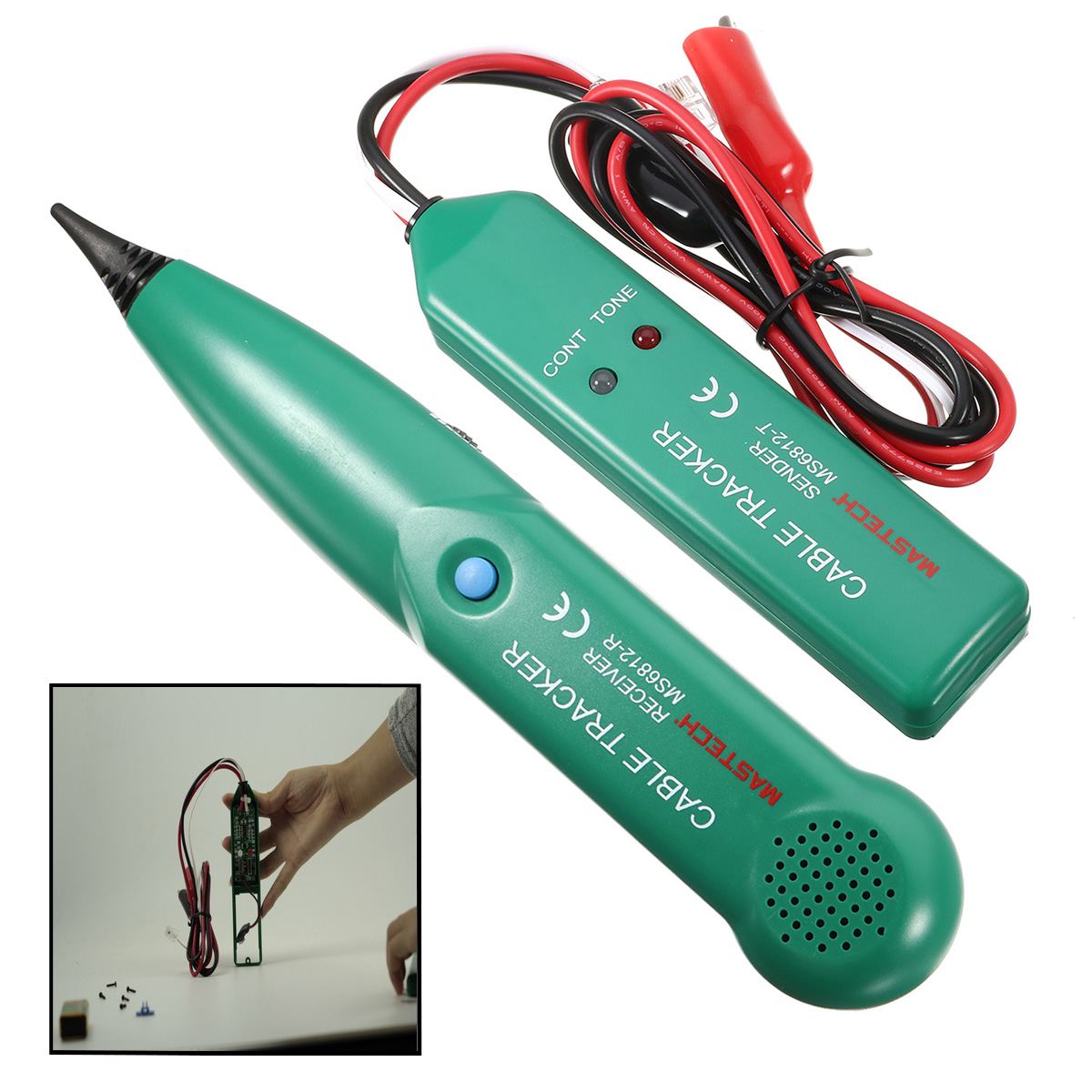 Vernetzung Werkzeug MS6812 Kabel Finder Tone Generator Sonde Tracker Telefon Telefon Draht Netzwerk Kabel Tester Tracer Linie Finder