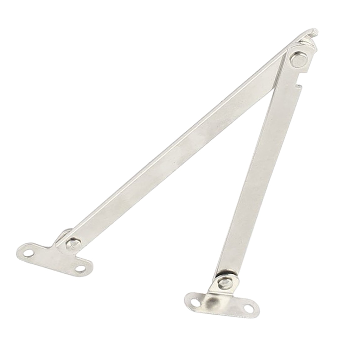 2 Pcs Metal Furniture Door Desk Lid Support Hinge Stay