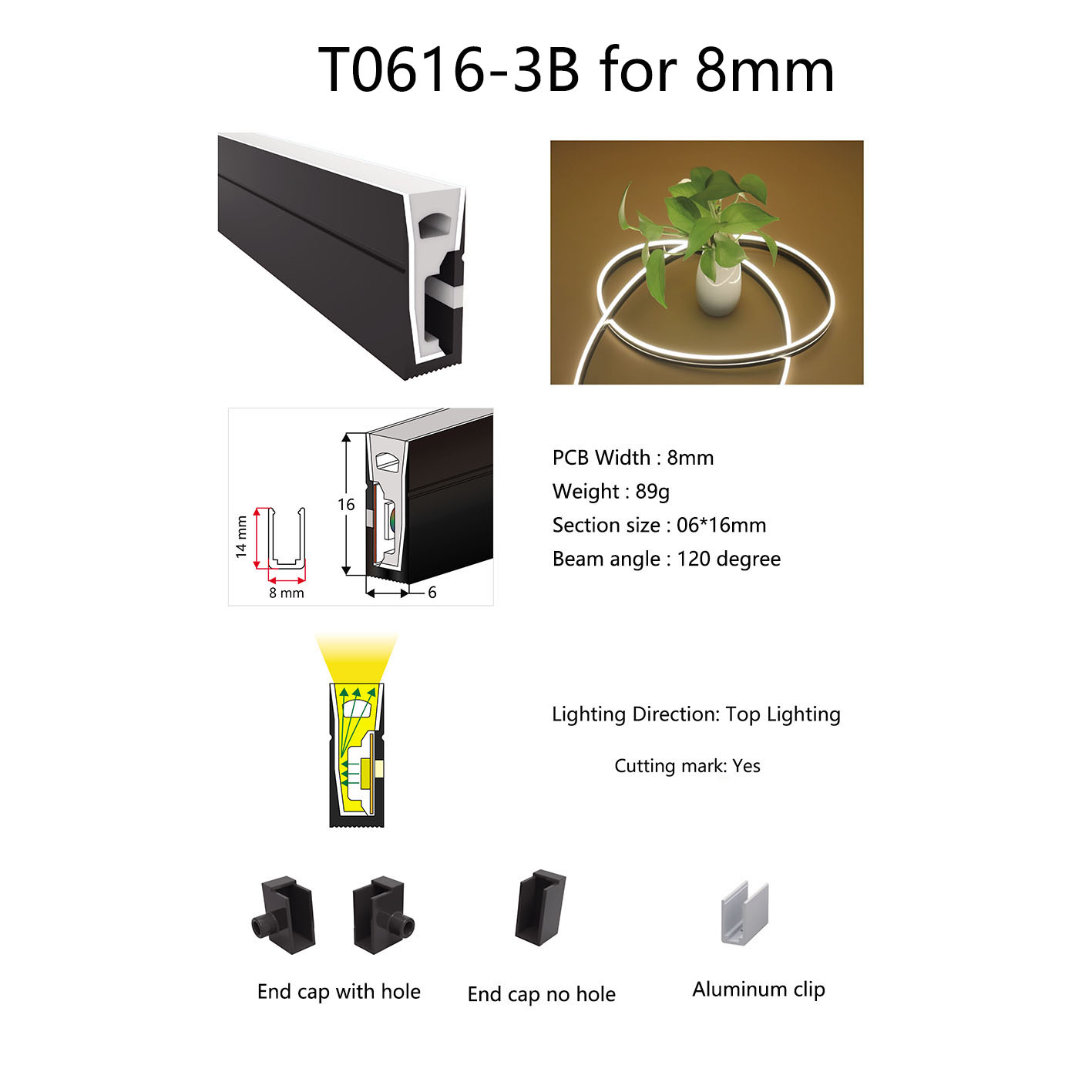 Ws2812b ws2811 led-neonreprör  ws2812 sk6812 ws2813 ws2815 flexibel led-remsa med mjuk kiselgellampa  ip67 vattentät: Avger färg 2 / 2m