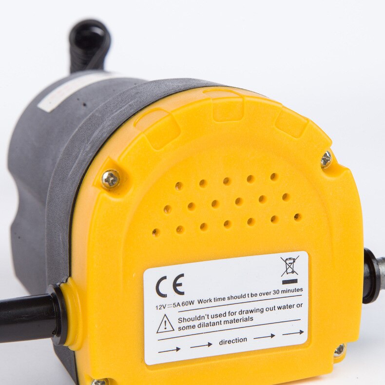 Car Electric Oil Extractor Transfer Pump 12V 60W Oil/Crude Oil Fluid Suction Pump Mini Fuel Engine Oil Extractor Transfer Pump
