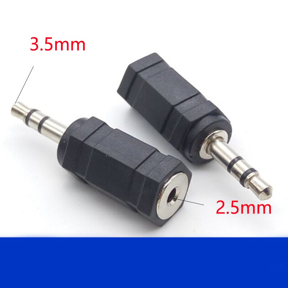 3,5mm Zu 2,5mm Praktische Gerade Universal- Jack Adapter Multifunktions Audio- Stecker Stereo Stecker Männlich Zu Weiblich Konverter Mono