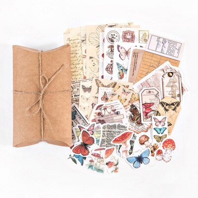 30 ark årgang samling og #39 ;s serie klistremerke diy dekorative scrapbooking tidsskrift planlegger klistremerker estetiske skrivesaker: 3