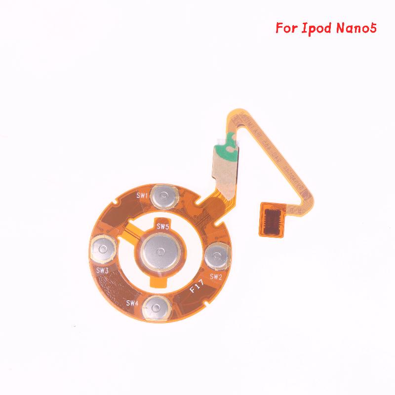 Roda de clique com fita de cabo flexível para IPod Nano 2 2o 3 3o 5 5o acessórios