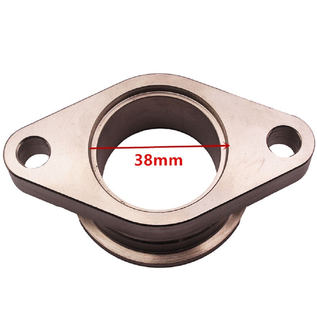 V band wastegate 38mm to 2 bult adapter grenrör adapter fläns för 38mm v band wastegate mv -s 304 rostfritt stål