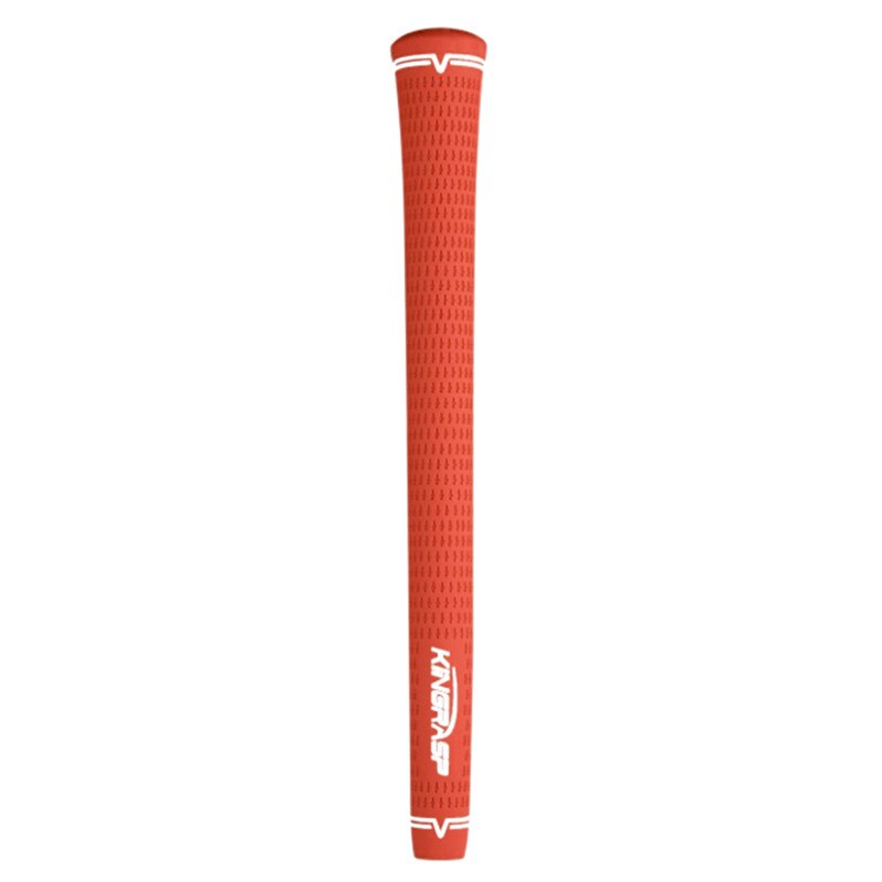 Unisex golfgreb gummi skridsikker stødabsorberende golf driver greb slidstærke golf greb greb putter greb: Orange