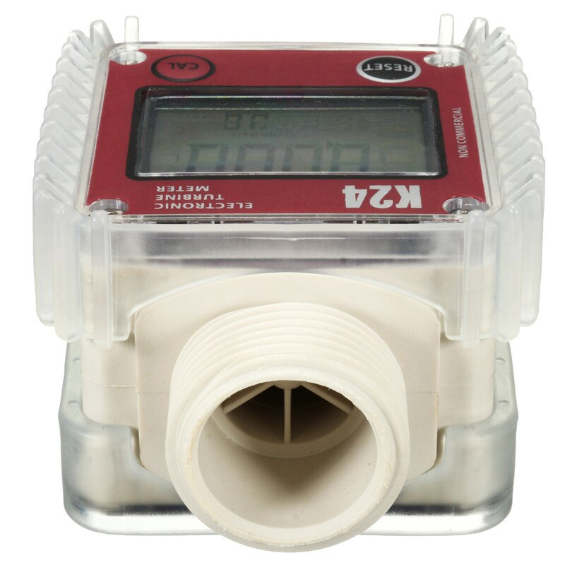 K24 turbo digital flow meter flowmeter Diesel fuel water plomeria flow indicator Turbine Flowmeter caudalimetro sensor Vertical