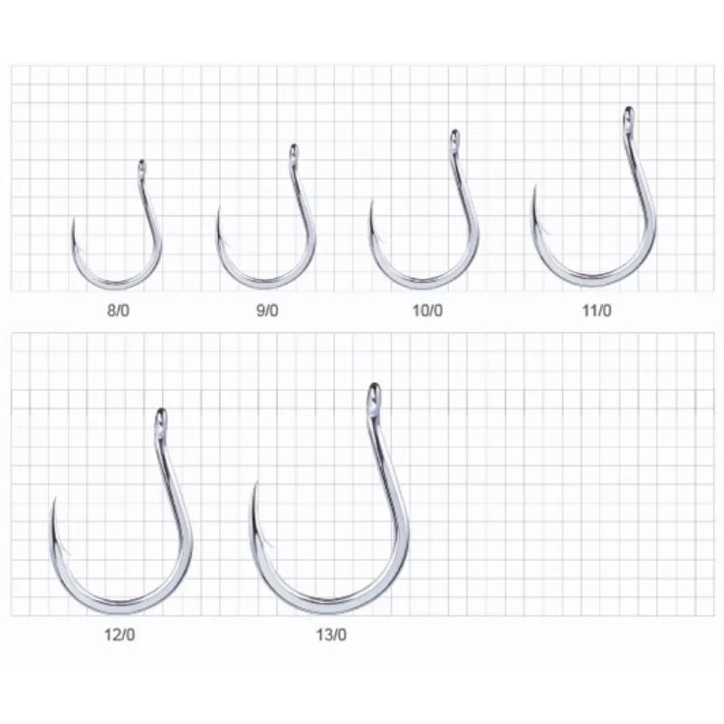 Anzuelos de pesca Jigging BKK DEEP 8090-6X-HG