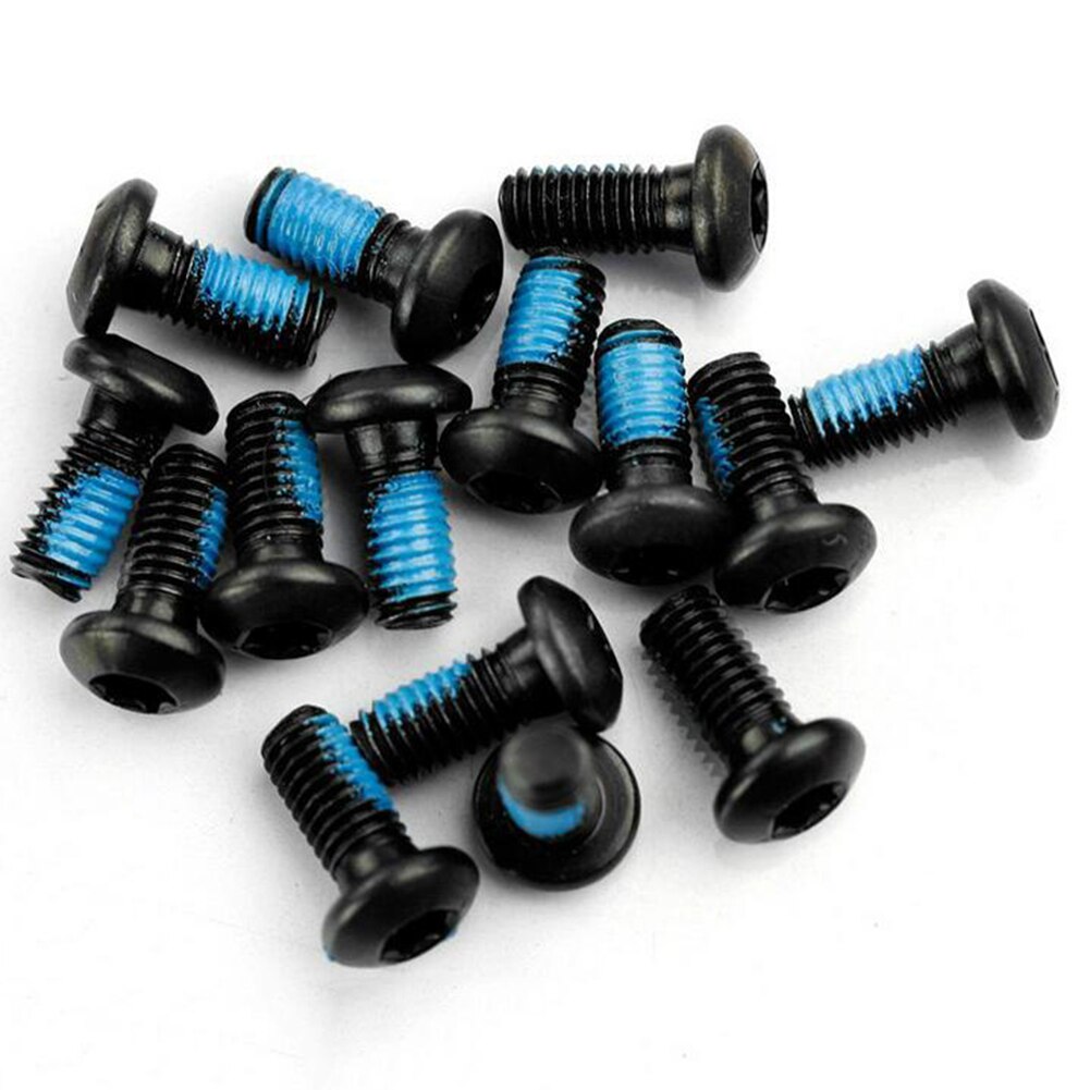 12 Stuks Per Set 12Mm Fiets Schijfrem Bouten Schroeven T25 Hoofd Mountainbike Disc Fietsen Accessoires Staal mount Schroef