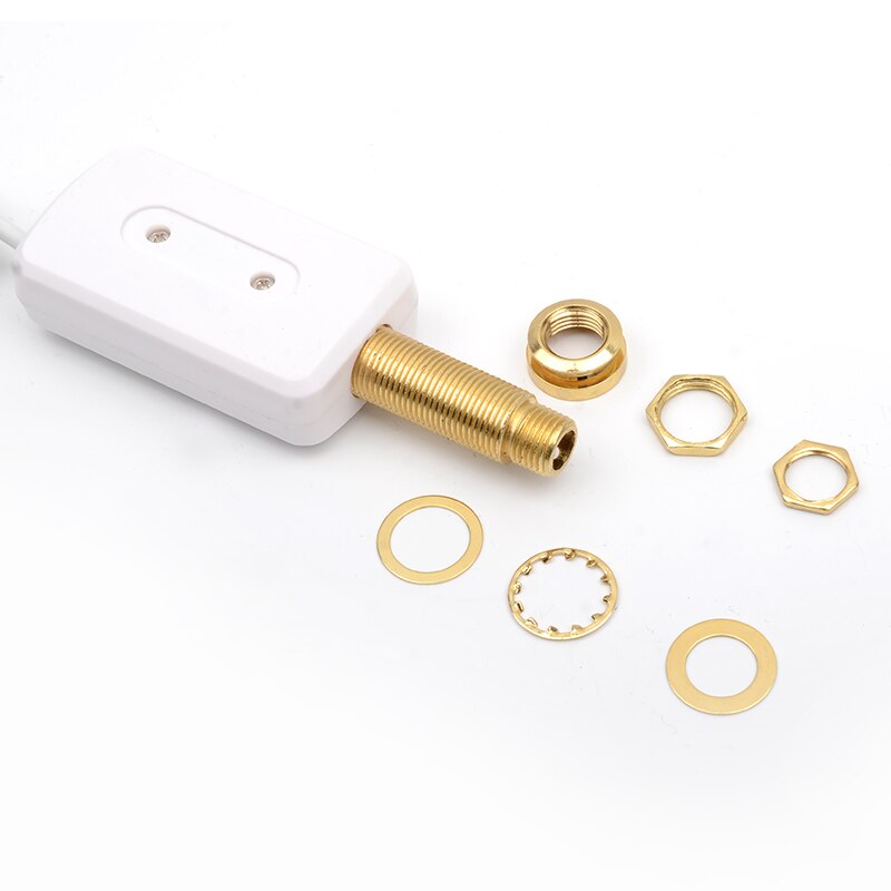 Soundhole gitarr pickup vit pickup med silver piezo med output balans
