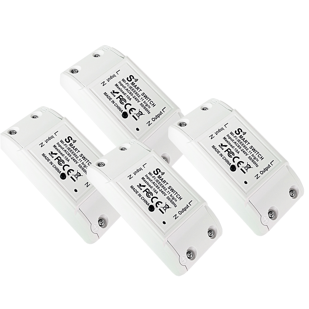 WGHINE CozyLife WiFi accorto interruttore modulo interruttore automatico 10A interruttori della luce temporizzati senza fili supporto Alexa Siri Google Alice: verde