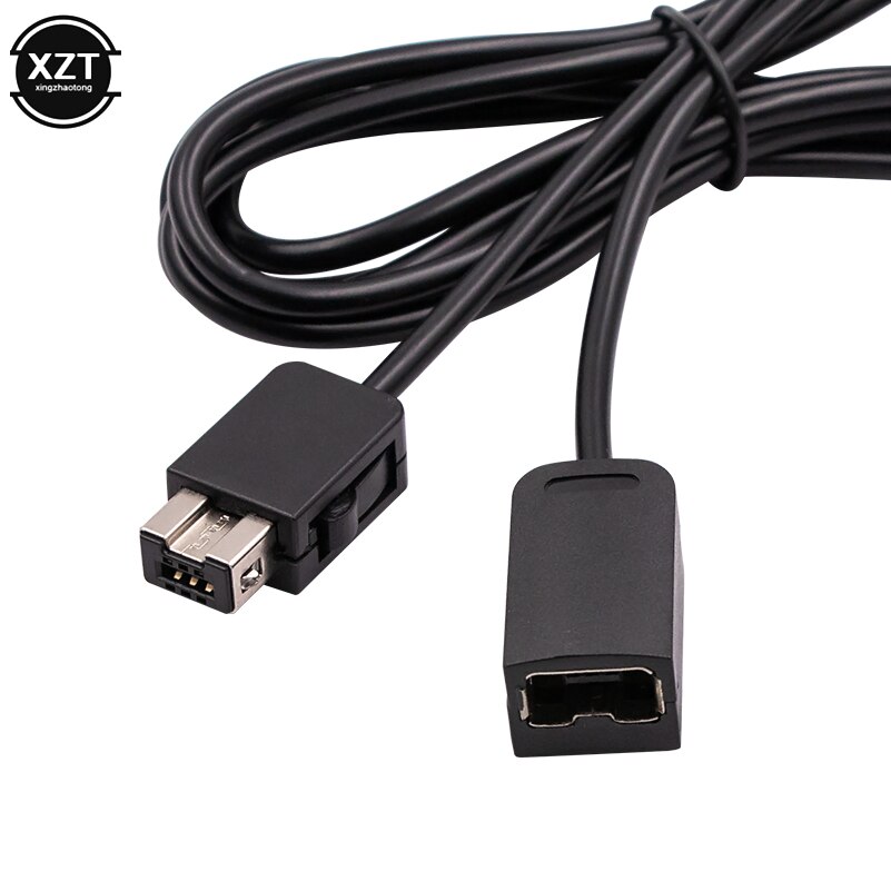 3m 1.8m Extension Cable Game Extender Cord for Nintendo SNES Classic Mini Controller for NES Wii Controller Black