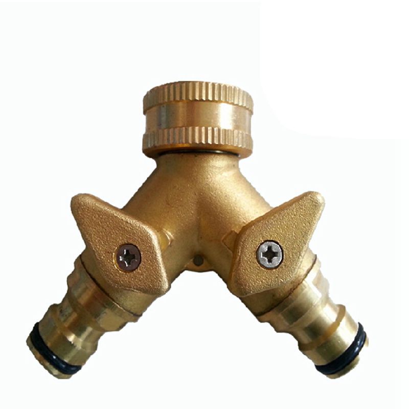 1/2 3/4 Pipe Fittings Three-Way Valve With Switch Tap Fittings Watering The Flowers Joint