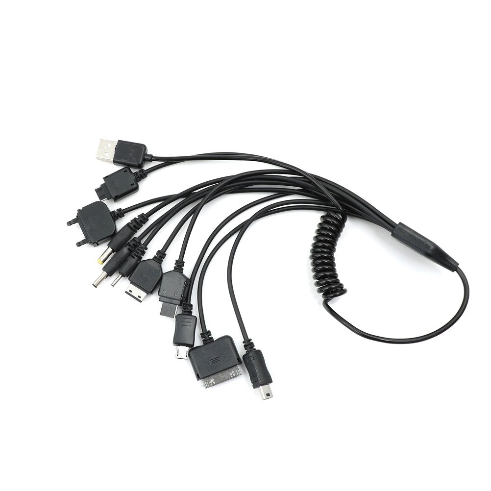Multi 10 in 1 Universal Multi-Function Cell Phone Game USB Mobile Charging Cable Charger Cellphone Charger