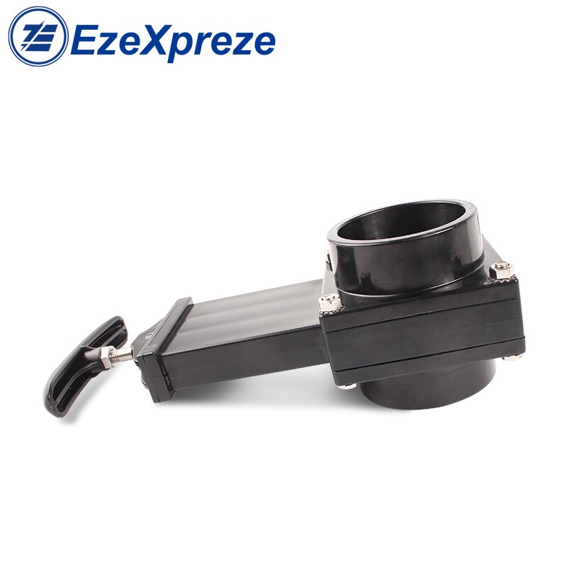 RV Caravan Motorhome Knife Water Gate Valve Durable Flow Van Sewer Hose Plastic 50mm Exterior Home Accessories Caravan Drain