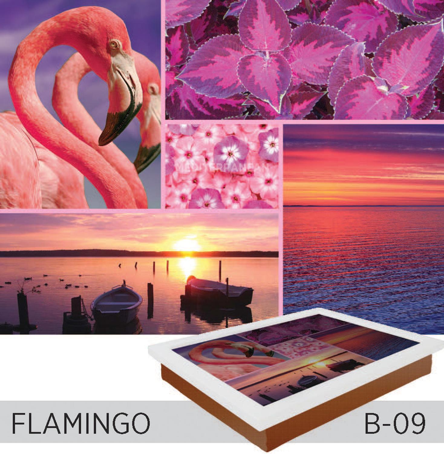 Grappig Knie Pad Met Lade-Flamingo