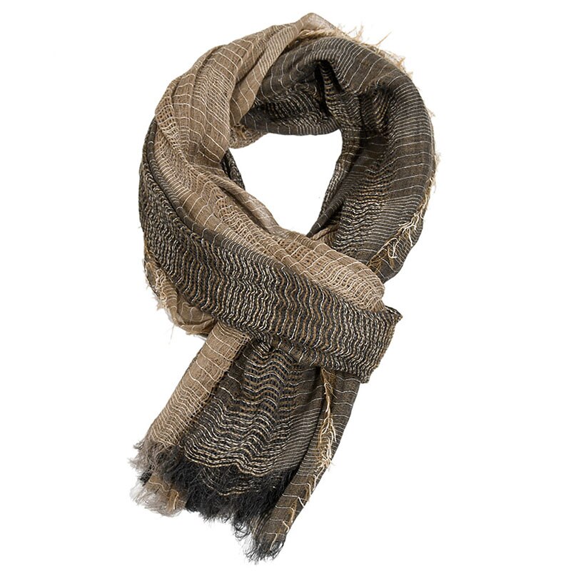 Herfst winter heren sjaal gestreept geruit casual katoenen kwast luxe sjaals britse stijl kasjmier sjaal bandana: 33-15