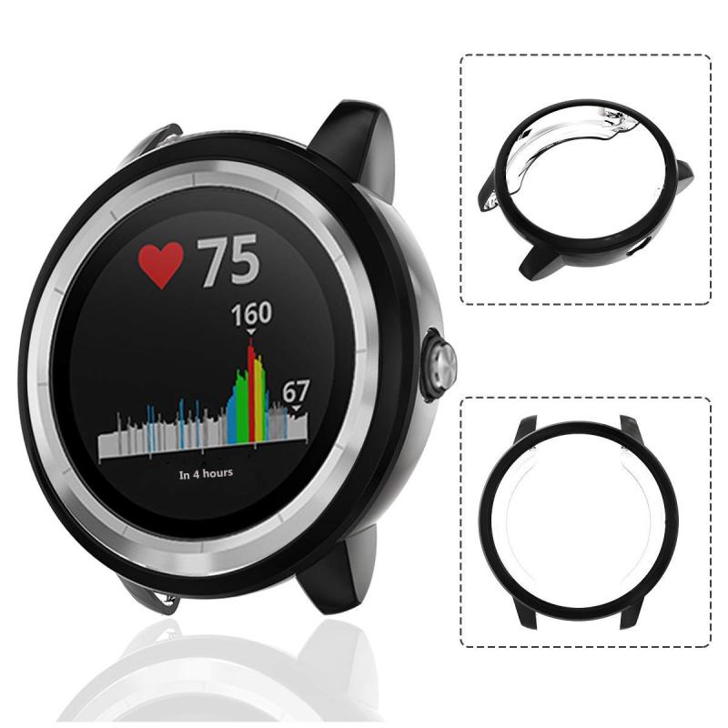-proof screenprotector voor garmin vivoactive 3 trainer horloge plating shell tpu sleeve screenprotector