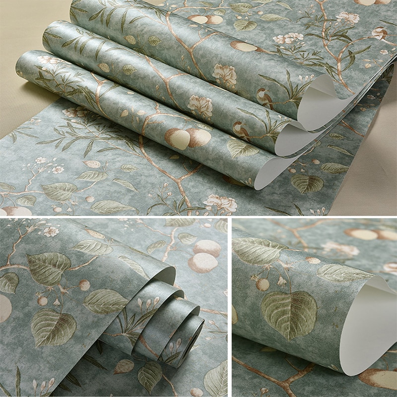 Tropical Green Leaf Peel and Stick Wallpaper Palm Leaves Self Adhesive Removable Wallpaper Mildew Proof Decorative Contact Paper