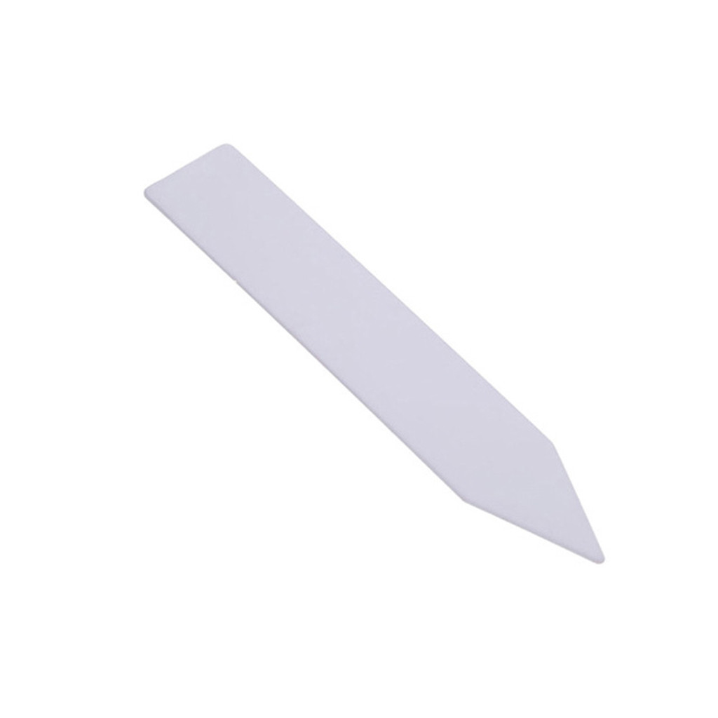 100 Pcs Plastic Plant Zaad Labels Pot Marker Kwekerij Stake Tags 10 Cm X 2 Cm Plant Bloemen Etiket tuin Decora Supply # L5
