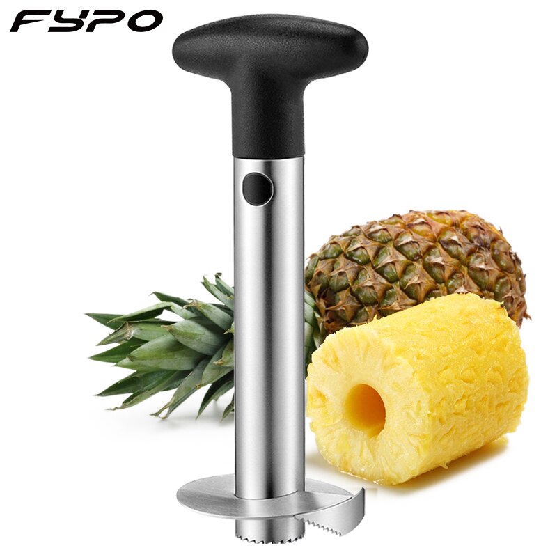 Fypo Stainless Steel Pineapple Cutter Fruit Peeler Corer For Pineapple Easy Cutter Tools Kitchen Pineapple Knives Tool
