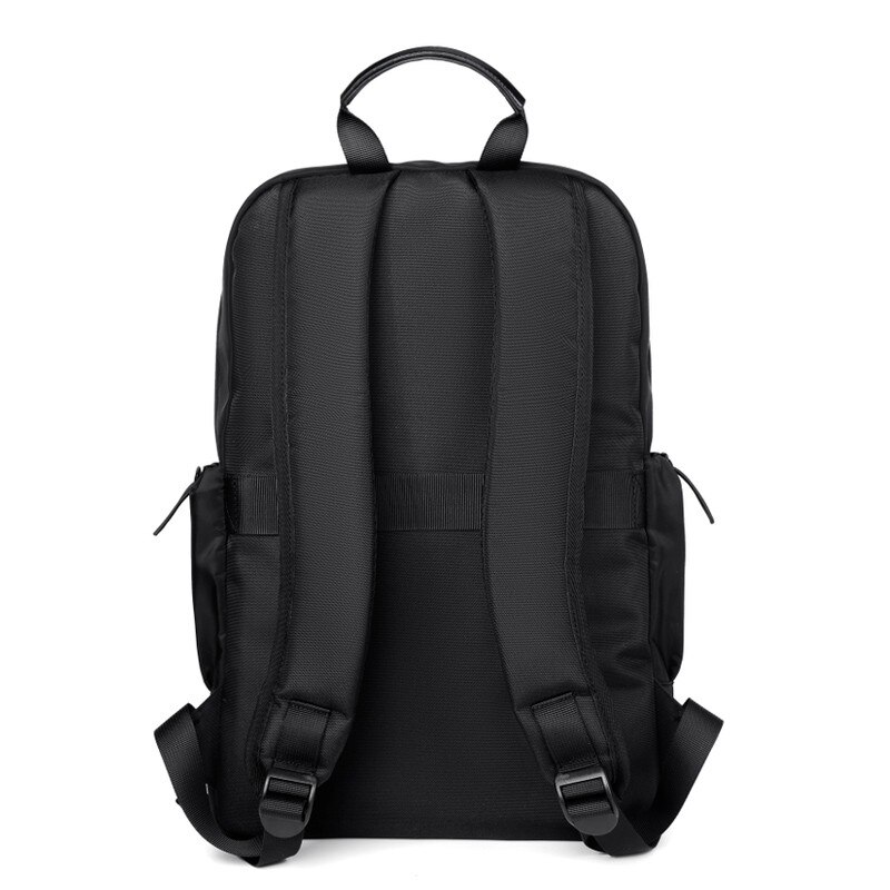 Mode Mannen Rugzak Effen Kleur Trendy Business Rugzak Oxford Doek Waterdichte Laptop Rugzak Eenvoudige Grote Capaciteit Bookbags