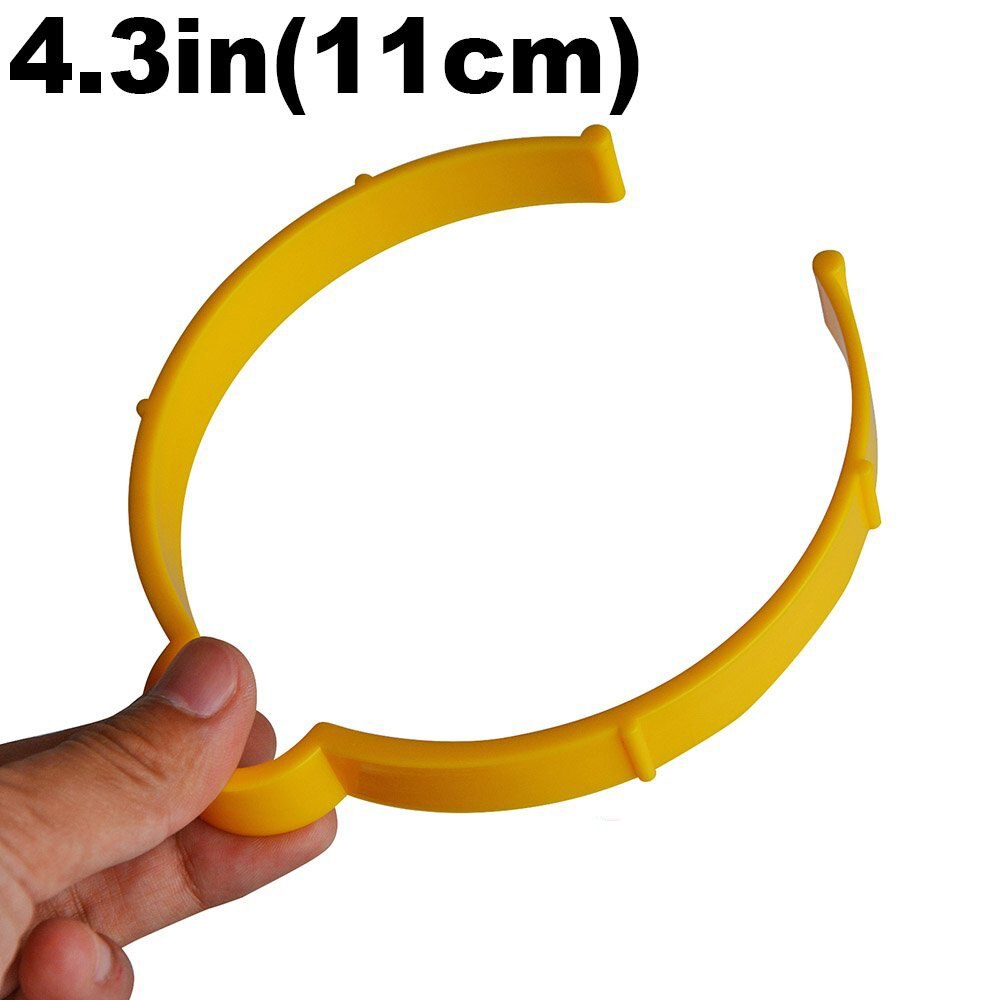 EHDIS 11cm PVC Vinyl Film Roll Clip Hoop Ring Car Sticker Vinyl Sheet Clip Fastener Roll Clamp Ring PVC 50 yard Rolls Ring Tool