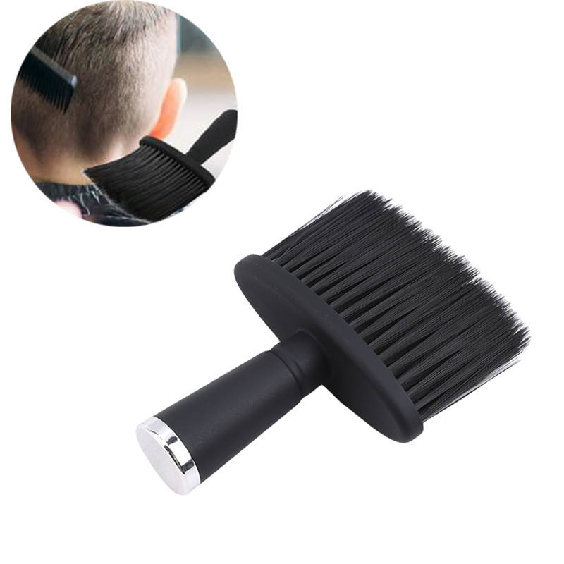 1pcs Soft Neck Face Duster Brush Barber Hair Clean Hairbrush Beard Brush Salon Cutting Hairdressing Styling Tool