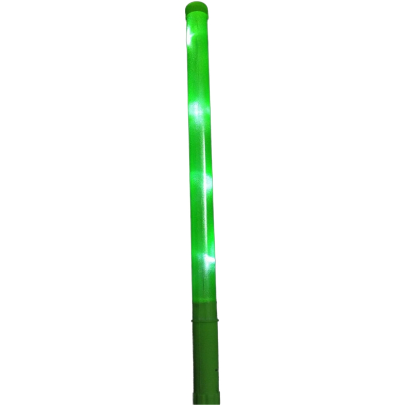 30/50 Stuks Light-Up Foam Sticks Led Zachte Batons Rally Rave Glow Wands Multicolor Cheer Knipperende Buis Concert Voor festivals Party: green