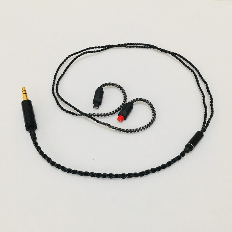 diy earphone cable OFC cable for se535 mmcx pin ue900 se215 IM50 IM70 IE80 0.75MM 0.78MM pin short cable 45cm