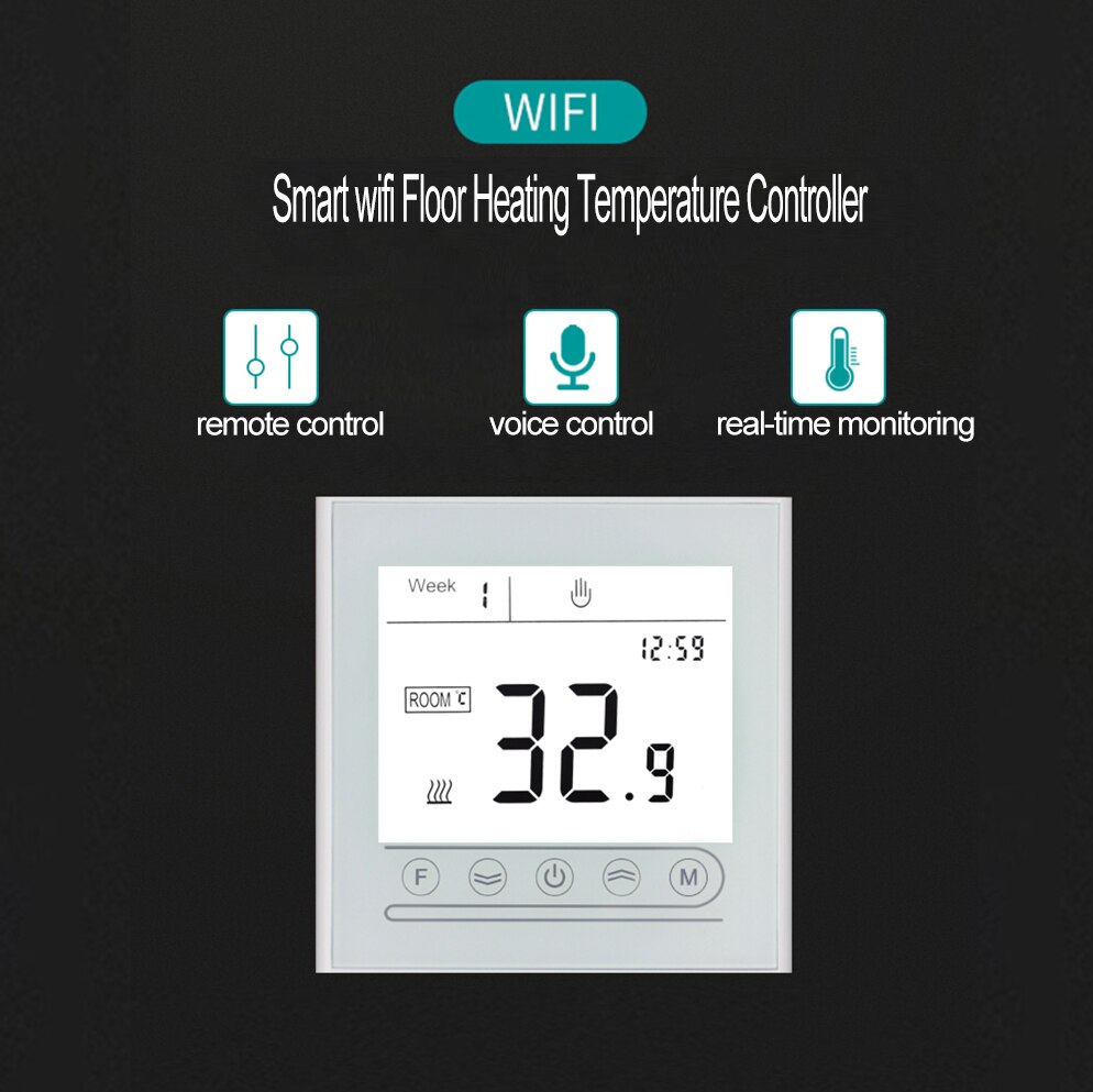 V72 Room Smart Wifi Temperature Controller IOS And... – Vicedeal