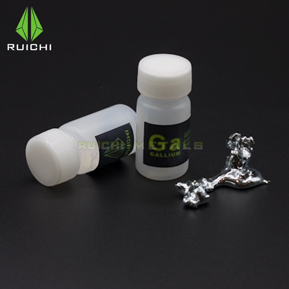 99,99% de pureza 10g 20g 40g 50g 100g galio Metal elemento 31