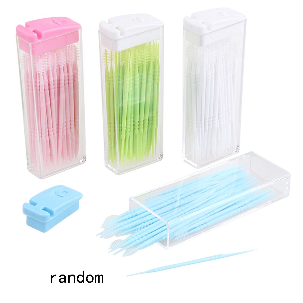 50pcs Tooth Care Portable Travel Restaurant Hotel Sturdy Party Home Toothpick Set