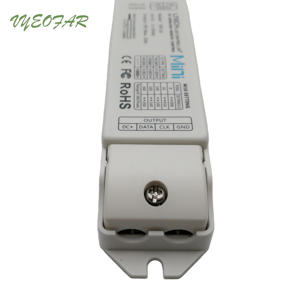 SPI-16+M16 LED SPI controller Dream Magic Pixel Controller RF Remote ws2812/2811/2801,TLS3001,LPD6803,9813 Driving IC