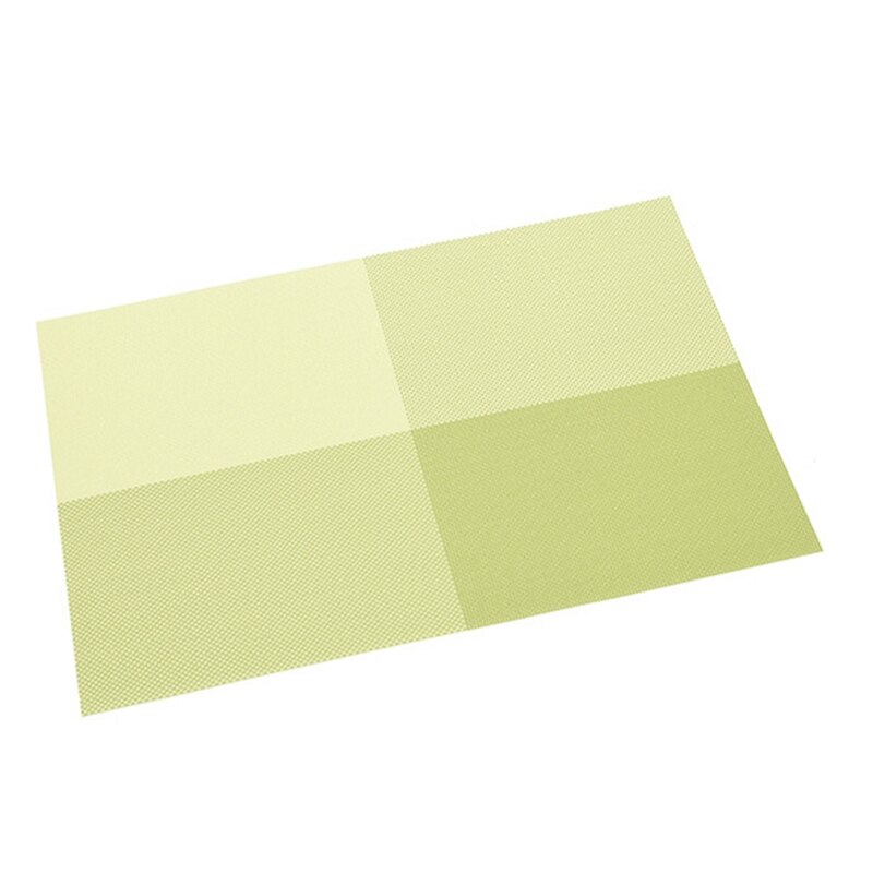 4 Stuks Placemats Voor Eettafel, placemats Hittebestendige Antislip Wasbaar En Te Snijden Set Van Plaats Mat: Light Grey