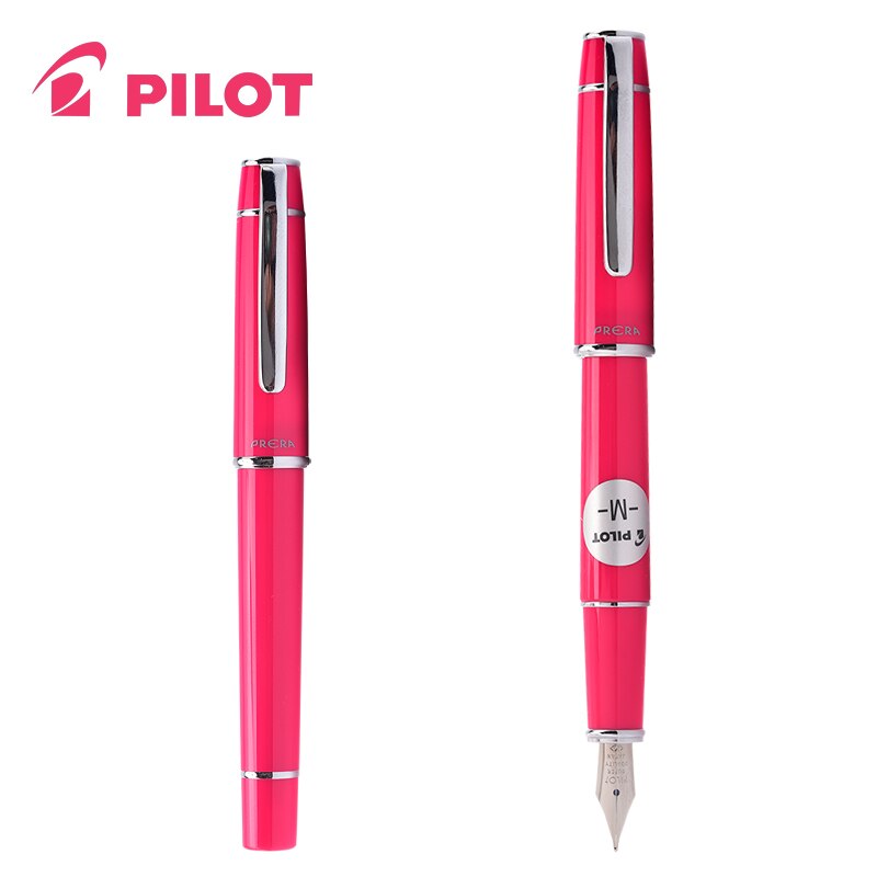 Stylo-plume Pilot japon FPR-3SR Prera, avec convertisseur d'encre, stylo de calligraphie F /M, fournitures scolaires et de bureau: pink / F 0.3mm